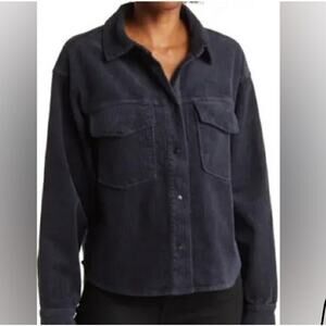 Sanctuary Navy Dakota Corduroy Shacket size Small